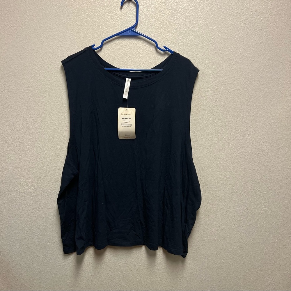 NWT Fabletics Jade Muscle Tank 4X